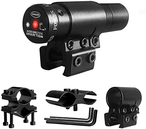 Shooting Accessories,Red Dot Beam Sight with 3 Different Scope Mounts Fit All Versions of Shotgun/Airsoft Pitrol Infoors,Outdoorsby Join2Top