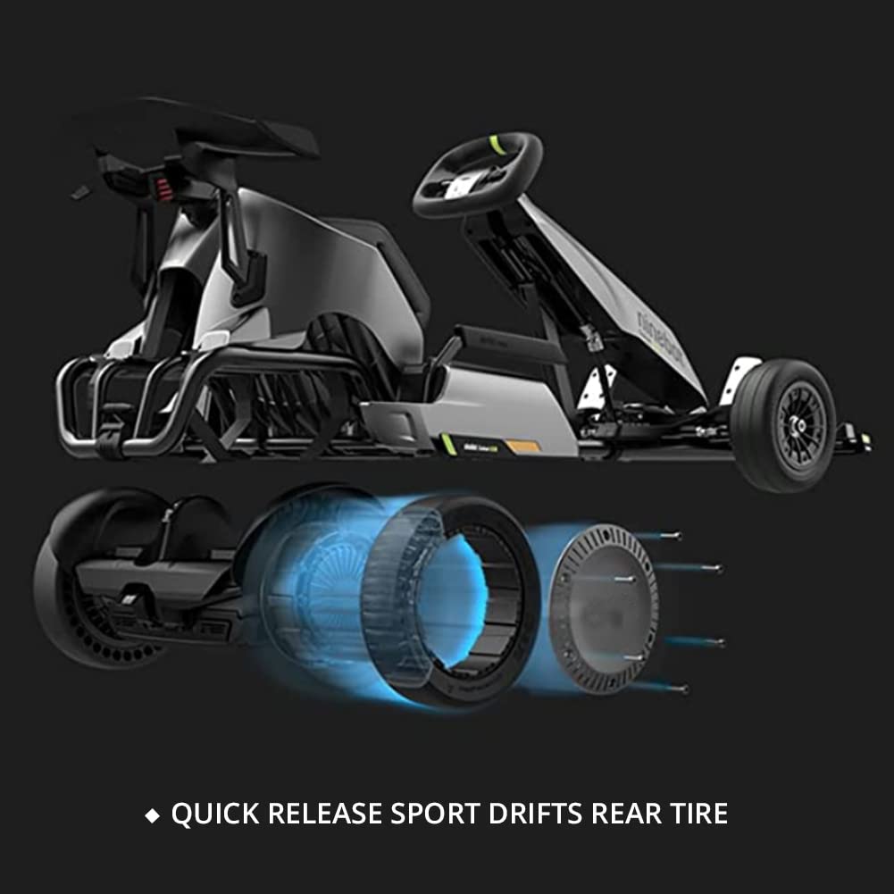 Quick Release Sports Drift Tire are Suitable for Sagway Ninebot S MAX self-Balancing Scooters and Ninebot Gokart Pro Kart Accessories