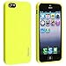 eForCity Insten TPU Rubber Case for Apple iPhone 5/5S - Retail Packaging - Yellow Jelly