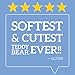 Vermont Teddy Bear - Amazon Exclusive Cuddly Soft Teddy Bear, Floppy 13-inches, Earl Grey