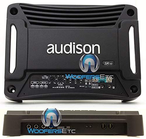 SR 1D - Audison Monoblock 640W RMS Power Amplifier with Crossover (Certified Refurbished)