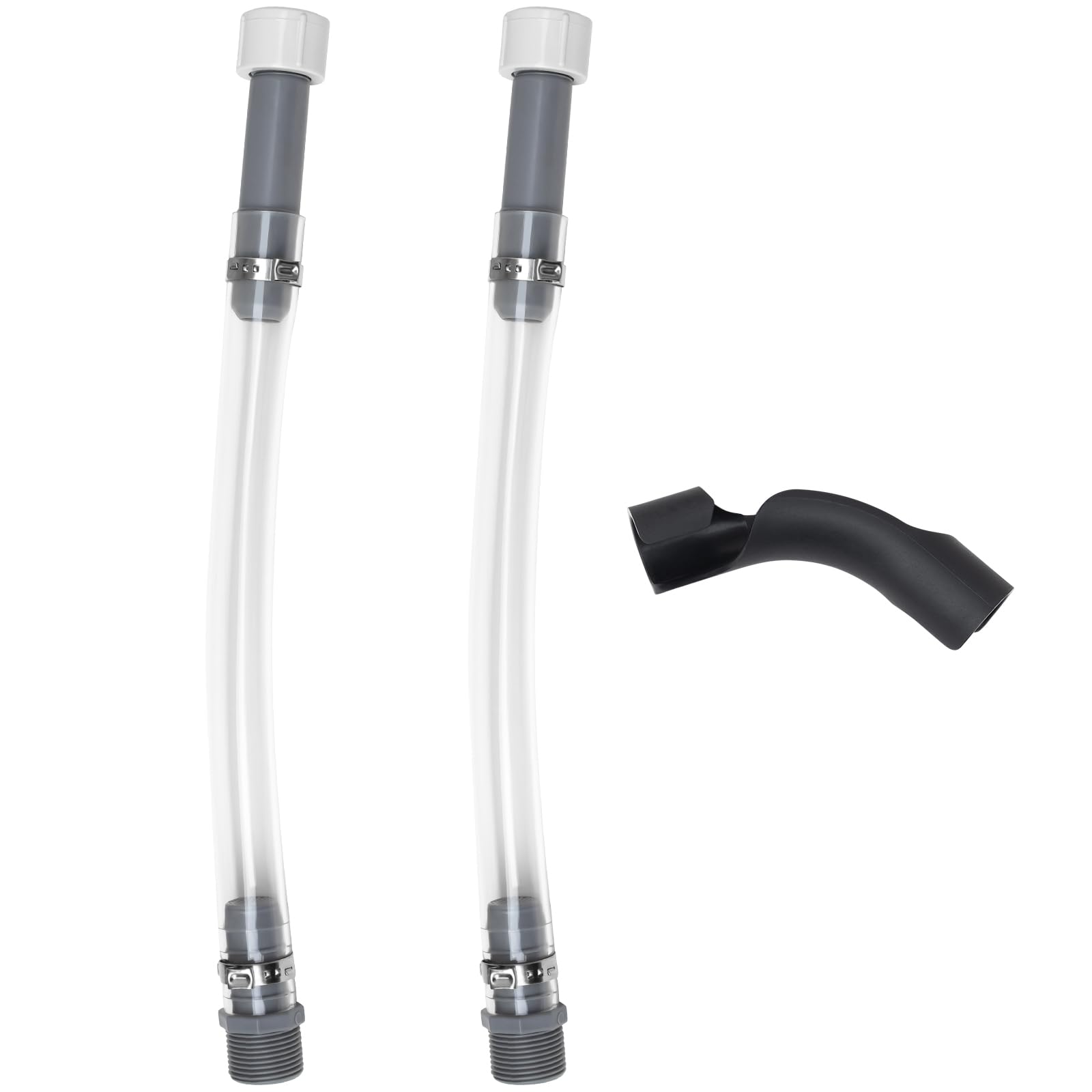 Photo 1 of mapleza 2 PCS VP-Racing Fuel Jug Hose with 1 PCS Hose Bender Gas Can Hoses Suitable for 3/5/5.5 Gallon VP Fuel Jugs Racing Gas Can Spout Replacement