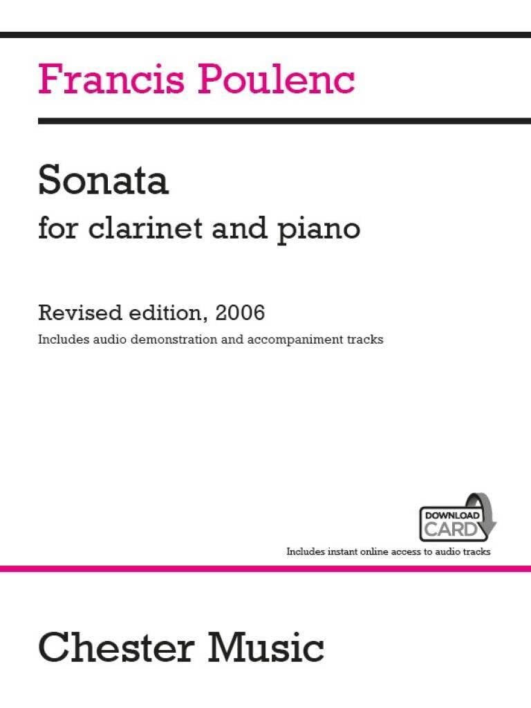 Francis Poulenc: Sonata For Clarinet And Piano (Audio Edition): Revised Edition, 2006 Audio Edition