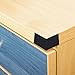 Pllieay 2 Pack Felt Tapes Polyester Felt Tapes Furniture Felt Strips for Furniture and Hard Surfaces (1.96 inch x 14.7 feet x 1 mm Thickness)
