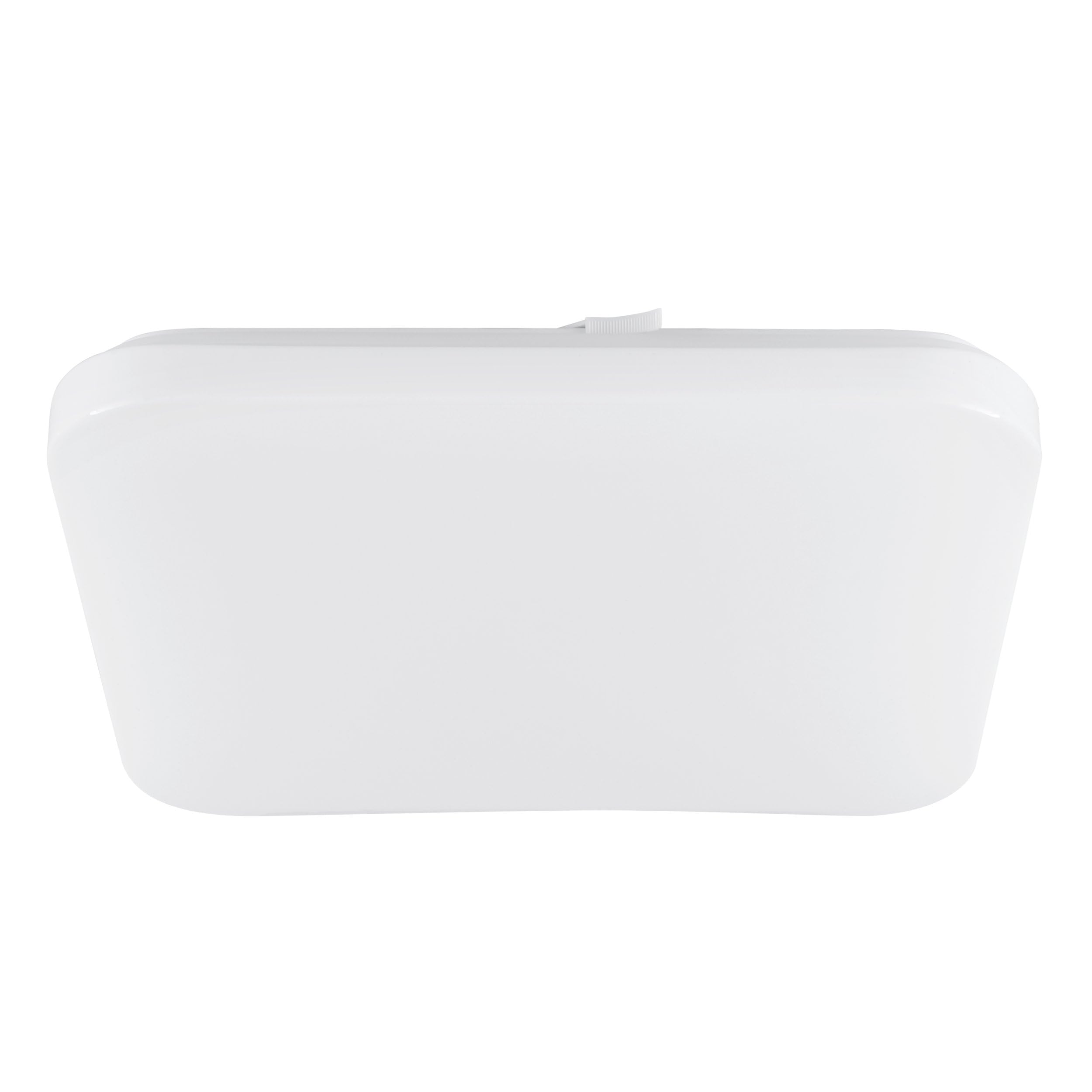 Eglo LED Bathroom Ceiling Light Frania, Single-Flame Ceiling lamp, Material: Steel, Plastic, Colour: White, Length: 33 cm, IP44