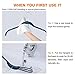 IEOKE Wide Shoulder Suit Hangers, Premium Wooden Hangers with 360° Swivel Hook and Locking Bar, Glossy Finish Hangers for Coats, Jackets, Sweaters and Heavy Clothes (6 Pack)