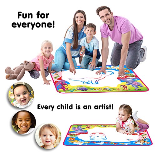 image for Aqua Magic Doodle Mat Extra Large XL Aquadoodle 5 Color Water Painting