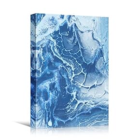 signwin Canvas Wall Art Liquid Abstract Colorful Decorative...