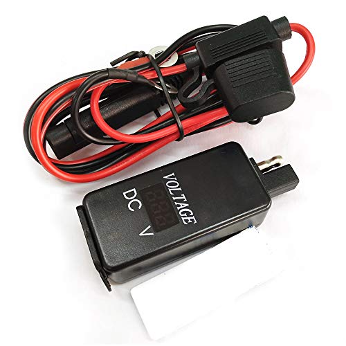 5V 3.1A Motorcycle USB r to USB Adapter with Voltage Current Display Perfect for Your Phone Tablet GPS r