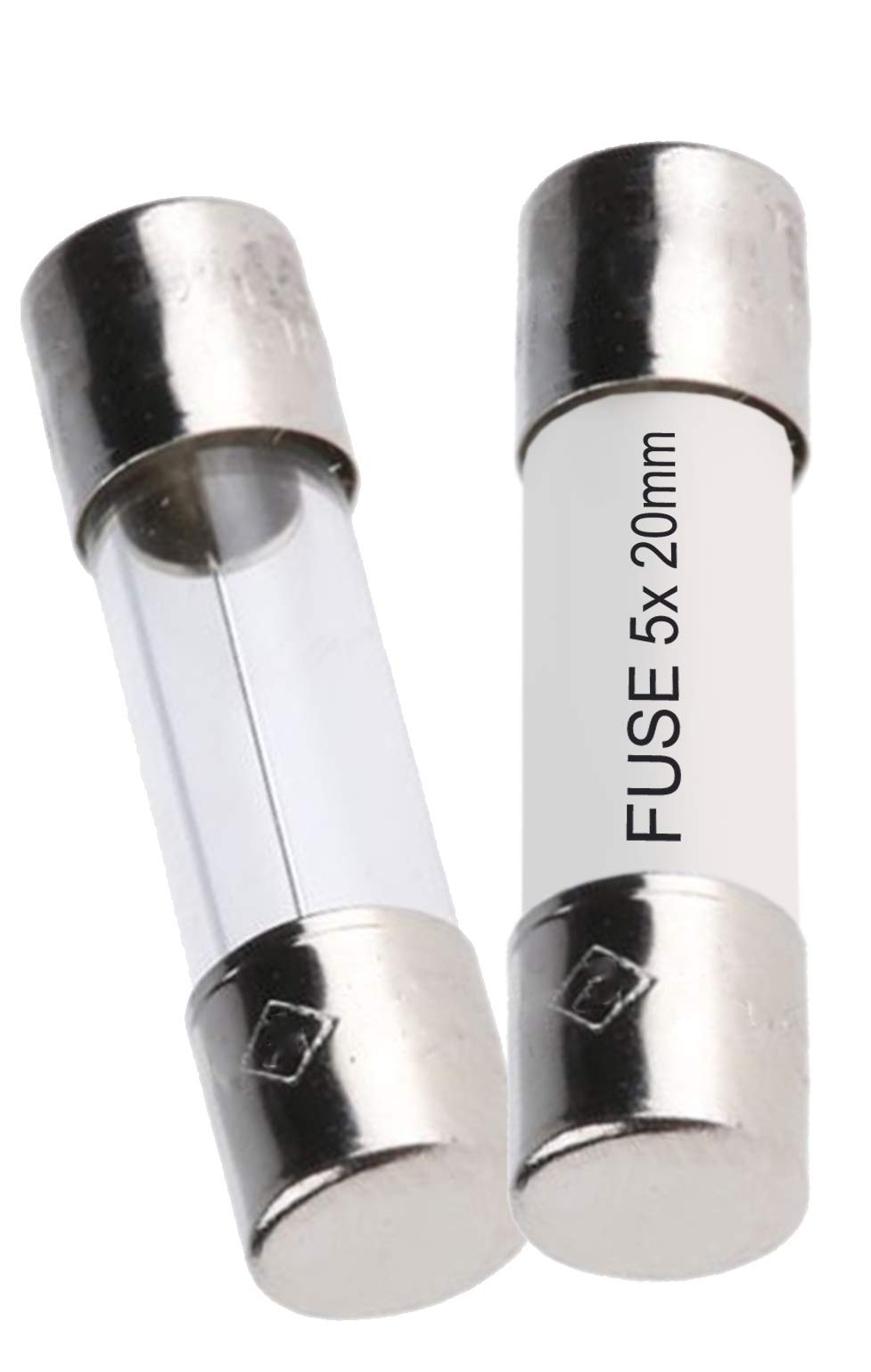 PeakTech 7706 - Safety Fuse 0.25 A/300 V, 5x20 mm, Ceramic Body, High Level of Protection, Suitable for P 1070, Against Damaging, Measurament Devices Accessories, Safety of Devices and Measurements