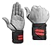 Elastic Wrist Wraps - 18 Inch Pair for Fitness, Powerlifting, Bodybuilding, Weight Lifting, Cross-Training Wrist Supports for Weight Training - with Hook and Loop Grip