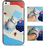 3D Squishy Bear Phone Case,oneisall Soft Silicone Cute Protective Back Phone cover for iPhone 6 plus/6s plus