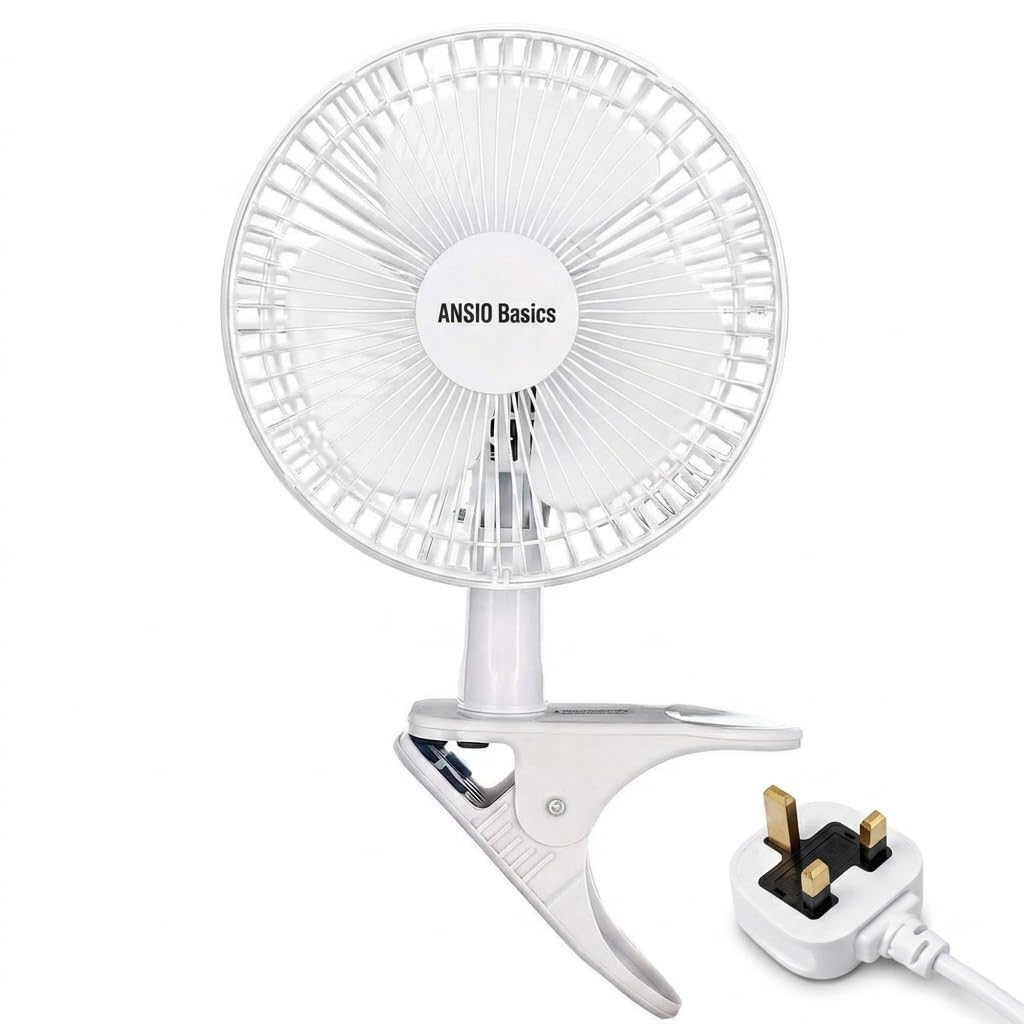ANSIO 6 Inch Clip On Fan – Min...