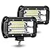 AMBOTHER LED Pods Light Bar 5 Inch 40W Off Road Driving Fog Lights Waterproof Spot Beam Back Up Work Lights for Truck Jeep Car ATV SUV Boat, 2 Year Warranty, 2 Pack