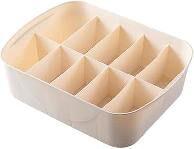 Caja de almacenamiento de ropa interior, compartimento de