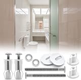 Raiflager Universal Toilet Seat Screws Bolts Fixings Hinges White 2 Sets view 7