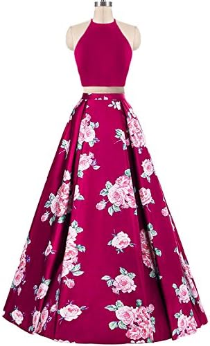 Vanial Women's Black Lace Prom Dress Floral Satin Formal Evening Gowns with Sleeves V245