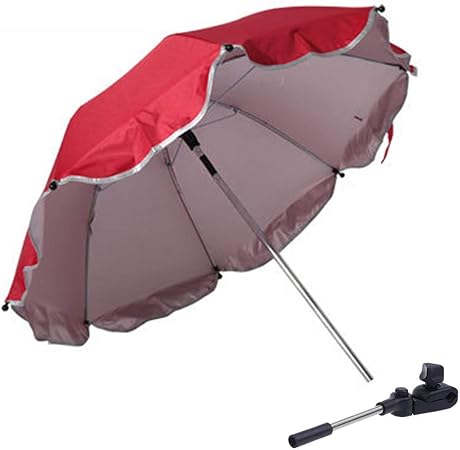 poussette avec parapluie