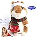 Szresm Talking Hamster Repeats What You Say Electronic Pet Talking Plush Buddy Mouse for Child Kids Party Toys