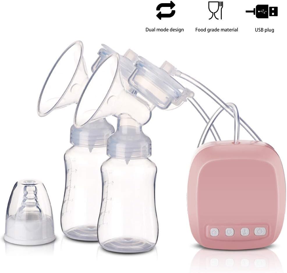 Jonly Portable Electric Breast Suction Pump, Double Suction