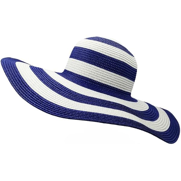 Kate Spade wide brim sun‎ hat blue white. Saturday Kate Spade Blue Cotton Denim Stray Brim Floppy Sun  main image 4