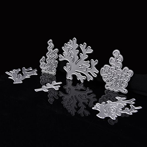 Zeroyoyo Aquatic Plants Cutting Dies Metal Stencil Card Making Scrapbook Template Mould