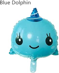 ZLJTT Lindo 18 Pulgadas Animales de Dibujos Animados Cabeza Globo Globo