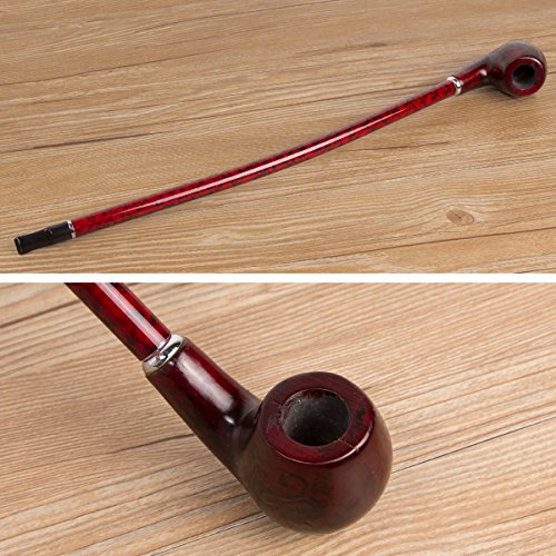 LUWANZ Churchwarden Long Smoking Pipes Set Long Handle Tobacco Pipe