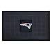 FANMATS 11453 New England Patriots Heavy Duty Vinyl Medallion Outdoor Door Mat - 19.5in. x 31in.