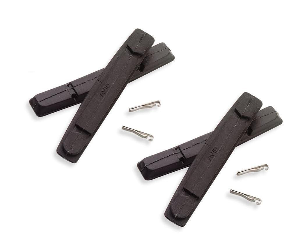 Avid Rim Wrangler 2 Insert V Brake Pad Pair, Black