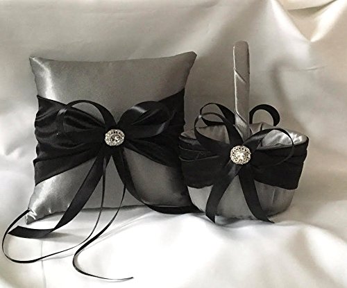 flower girl basket and ring pillow