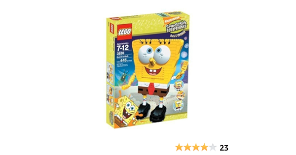 giant lego spongebob