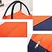 Lunch Bags Big, HOMREE Waterproof Canvas Lunch Bag Large capacity Reusable Fashion Lunch Tote Bag Lunch Bag Grocery Bags with Zipper (Big/White)