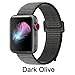 HILIMNY Compatible with for Apple Watch Band 40mm, Soft Nylon Sport Loop, Band Compatible with for iwatch Series 4, Series 3, Series 2, Series 1 (40mm, 6 Pack)