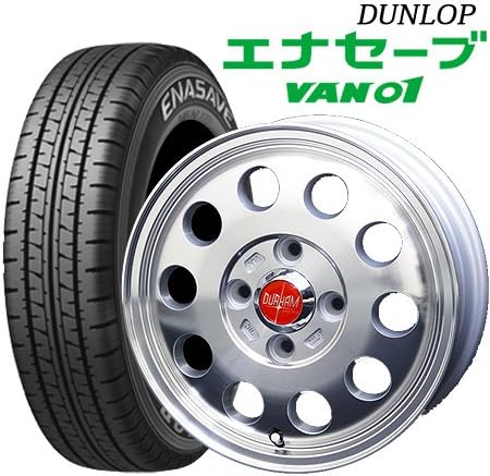 Amazon 12インチ 4本セット 低燃費タイヤ ホイール ダンロップ Dunlop Enasave Van01 145r12 アルテジャパン タイヤ ホイールセット 車 バイク
