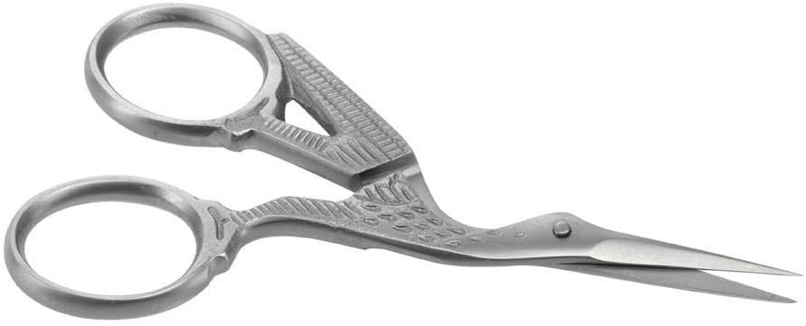 Star Nails Stork Scissors Stainless Steel Sharp Fibreglass Silk Cutting Manicure