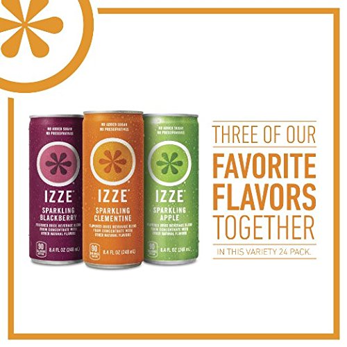 Buy Izze Sparkling Juice Variety Pack, 8.4 Ounce (Variety Pack of 48