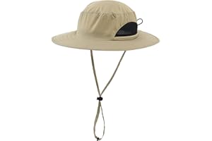 LLmoway Kids Sun Protection Hat Quick Dry Adjustable Wide Brim Mesh Bucket Hat