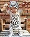 Baby Boy Letter Print Short Sleeve Romper Jumpsuit Outfit Clothes, Apricot, 70 (3-6 Months)