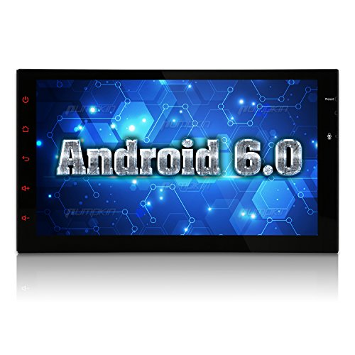 7 inch Android 6.0 Marshmallow Car Stereo - 2 Din in Dash GPS Navigation Bluetooth Radio - Support Phone Mirror, USB, CAM-IN, OBD2, 3G, WIFI