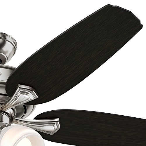 Hunter Fan 52 inch Ceiling Fan with 4 LED Lights in Brushed Nickel