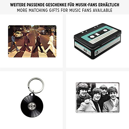 Nostalgic-Art Plaque Vintage Fab4 – Hey Jude – Idée de Cadeau pour Les Fans des Beatles, en métal, Design Retro pour la décoration, 15 x 20 cm - Les Beatles, Paul McCartney, John Lennon, RIngo Starr, George Harrison Nostalgic-Art Plaque Vintage Fab4 – Hey Jude – Idée de Cadeau pour Les Fans des Beatles, en métal, Design Retro pour la décoration, 15 x 20 cm – Image 6
