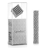 Lamdico Fidget Rollable Cube, Buildable Sculpture Toy with Portable Carrying Case for Stress Relief