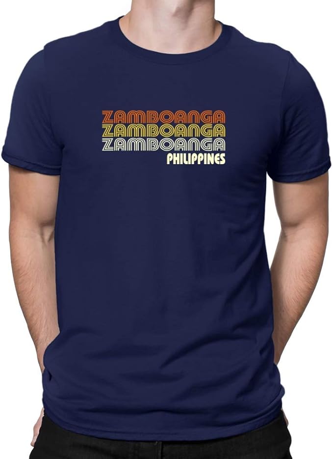 Teeburon Retro Color Zamboanga TShirt Clothing