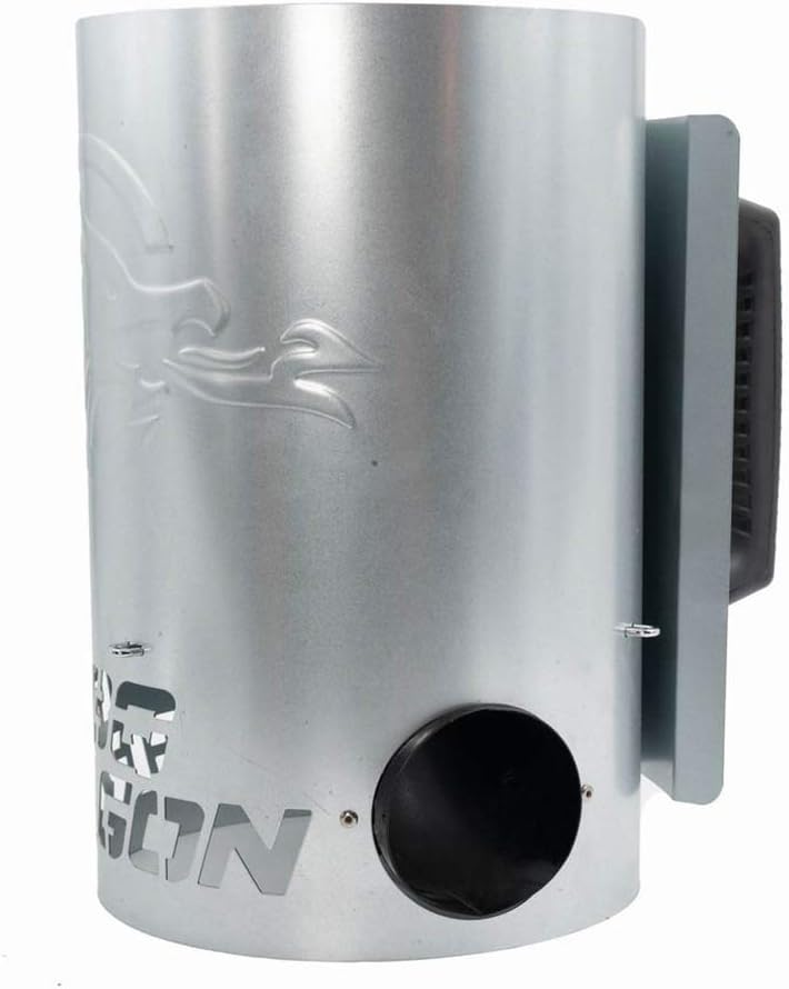 BBQ Dragon Extra Large Chimney of Insanity Charcoal Starter - The Fastest and Easiest Charcoal Chimney Starter for BBQ Grills (X-Large) : Garden & Outdoor
