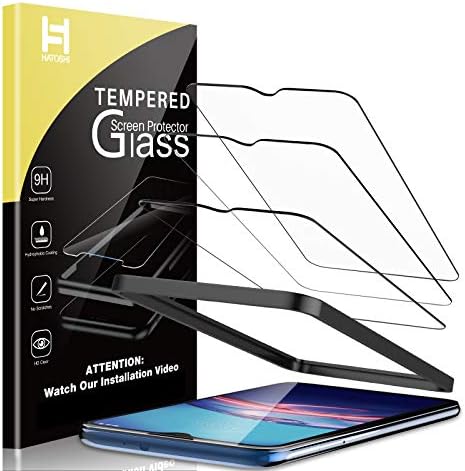 HATOSHI [3 Pack] Display screen Protector for Motorola Moto E (2020) Tempered Glass, [Alignment Tray Easy Installation][HD Clear] [Case Friendly] Glass Display screen Cowl for Moto E 2020(6.2”)