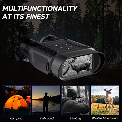 Night Vision Binoculars, Night Vision Goggles Military Tactical, 4