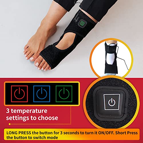 CREATRILL Heated Achilles Tendonitis / Plantar Fasciitis Foot Ankle