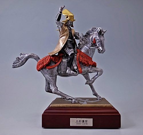 Samurai image Kenshin Uesugi poly stone-made military commander figure, doll, your Boys-warrior ornament
