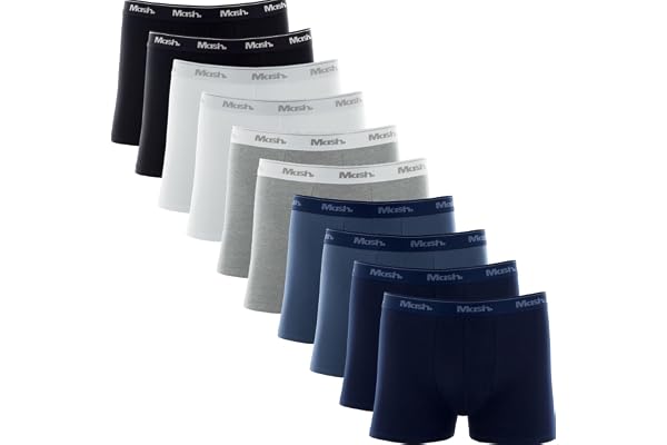 Kit 10 Cueca Boxer Mash Algodão Masculino